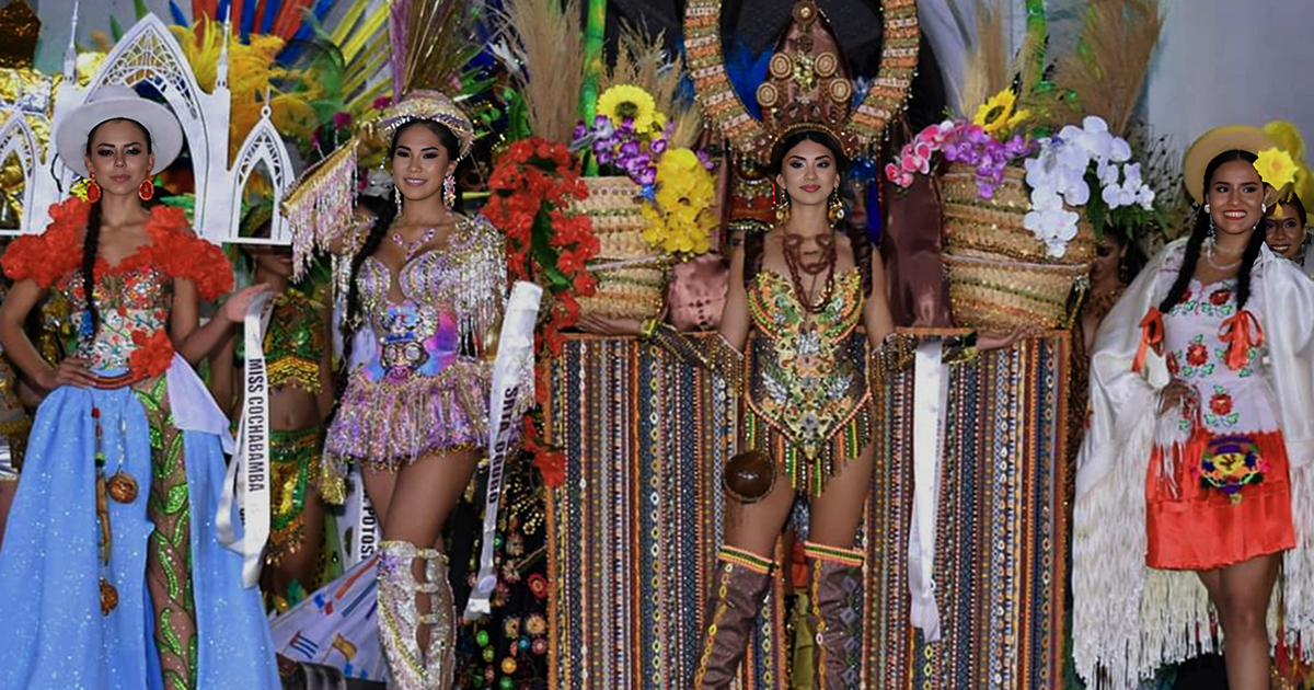 Elección Mejor Traje Típico, Miss Bolivia 2023 (Foto: CMP)