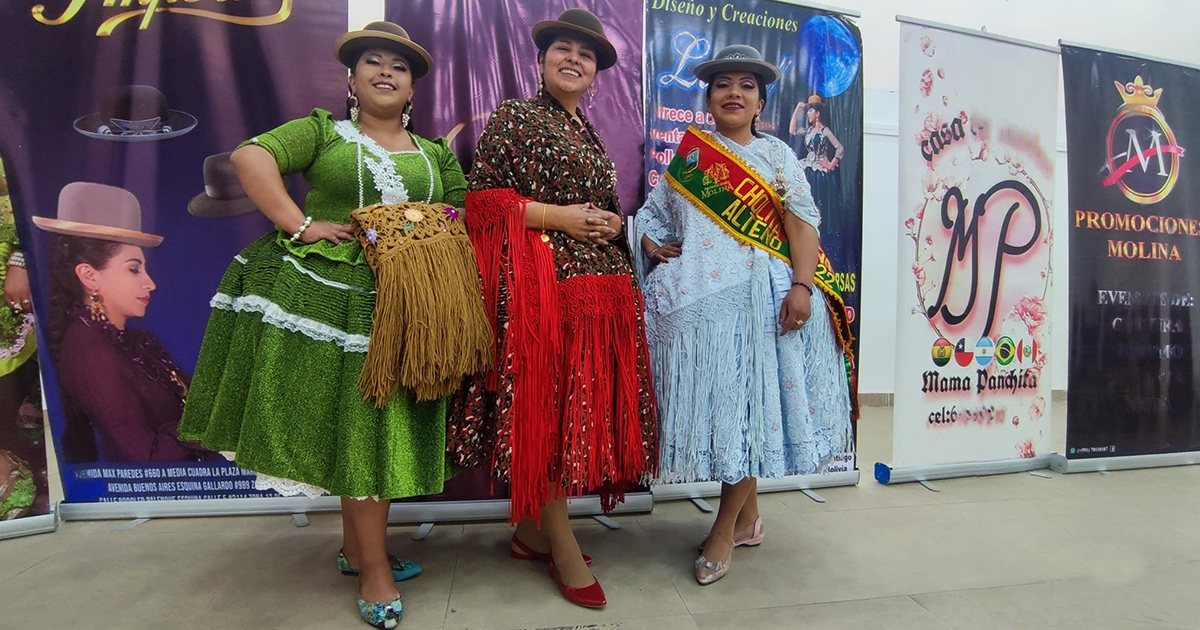 Presentación Cholita Pluricultural 2023 (Foto: B.A.)