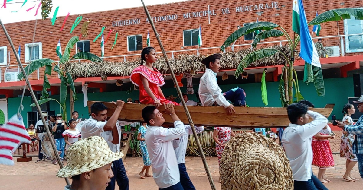 Danza del balsero, San José de Huacaraje (Foto: Dante Ojopi)