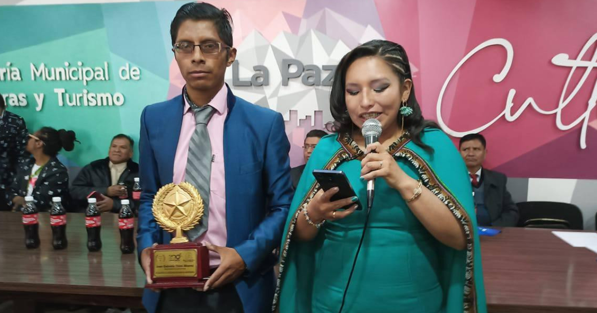 Presentación Galardón a la Excelencia Boliviana (Foto: Gentileza)