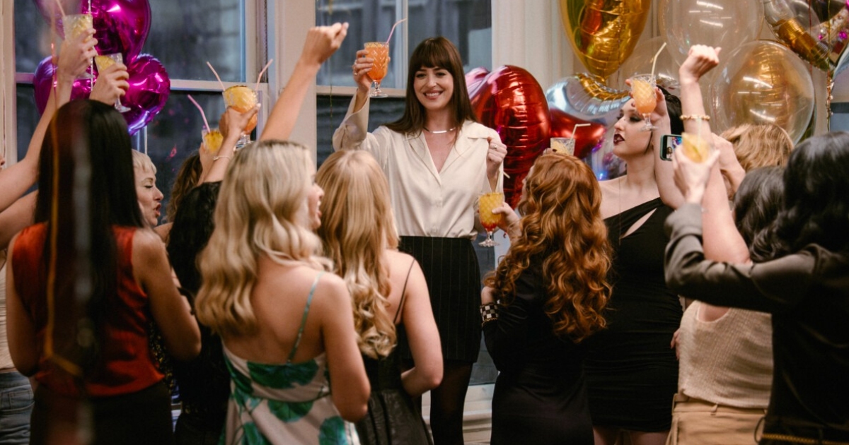 Escena de la película Amores materialistas (Foto: Gentileza) 