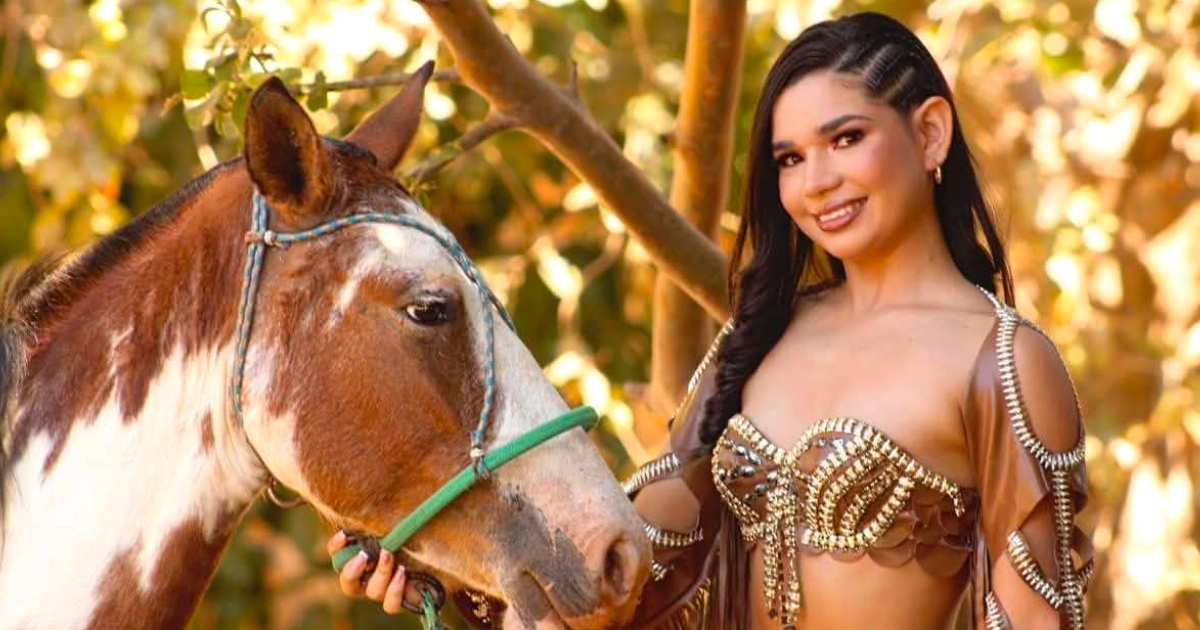 María Belén Cuéllar, Reina Ganadera de Magdalena (Foto: Gentileza)