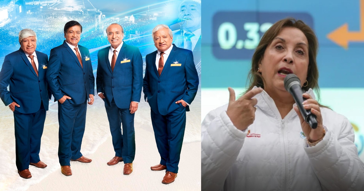 Agua Marina y Dina Boluarte (Composición) 