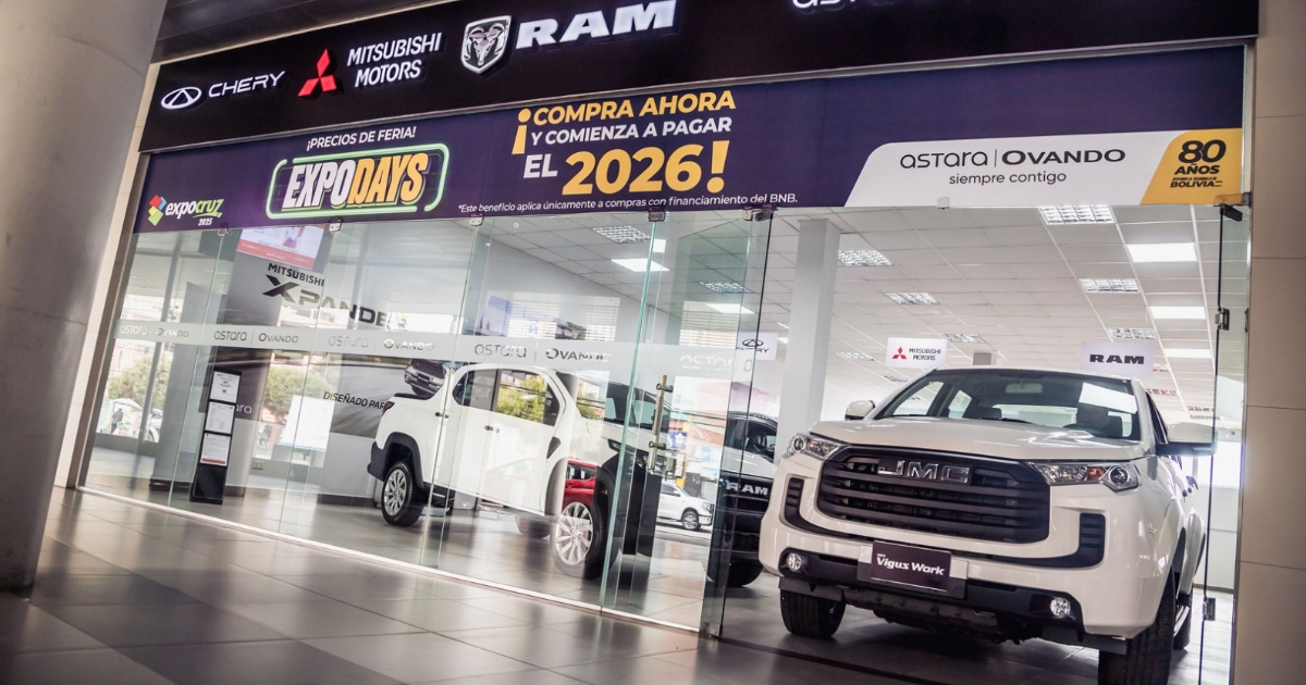 Frontis del showroom en Teleférico Amarillo, El Alto (Foto: Gentileza)