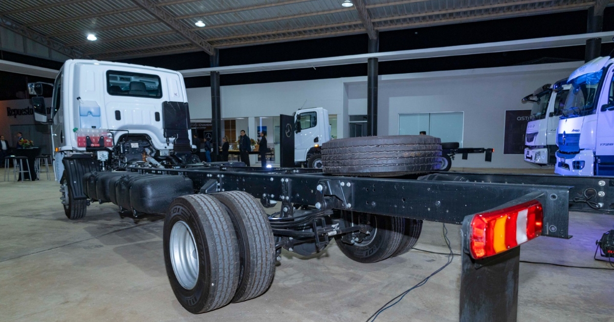 Astara presentó el nuevo Accelo 1116 (Foto: Gentileza) 