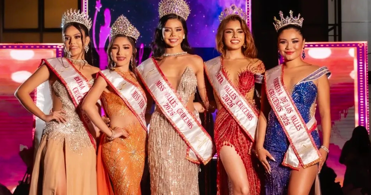 Coronación Miss Valles Cruceños 2026 (Foto: MVC) 