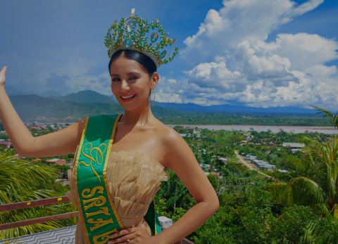 María Lisbeth Padilla, Señorita Beni 2023 (Foto: Informe Amazónico)