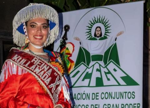 Fabiana Rodríguez, Reina del Gran Poder 2023 (Foto: Qamasa)