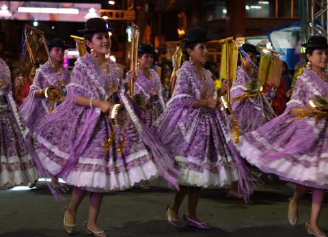 Morenada Sociedad Maravilla La Paz (Foto: Mediabol)