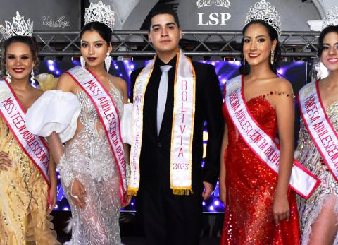 Ganadoras Miss Adolescencia 2023 (Foto: Victor Hugo Ribera)