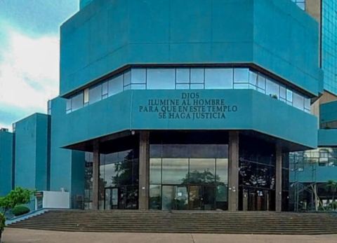 Palacio de Justicia, Santa Cruz (Foto: RRSS)