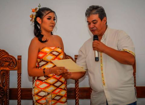 Idumi Aponte, Reina de la Tradición Ignaciana (Foto: GAMSIV)