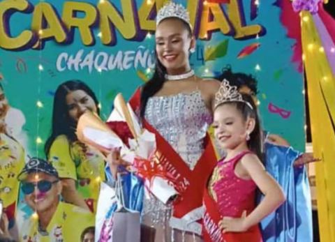 Soberanas Carnaval Chaqueño 2024 (Foto: RRSS)