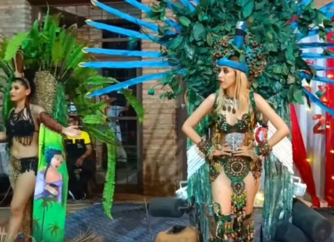 Soberanas de la Tradición Riberalteña (Foto: Captura)