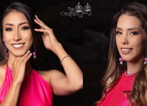 Adriana Delgadillo y Laura Bleicher (Foto: Miss Chuquisaca)