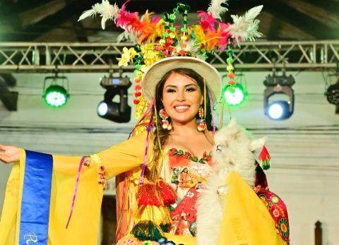 Melyna Velarde, Traje Típico 2024 (Foto: David Condori) 