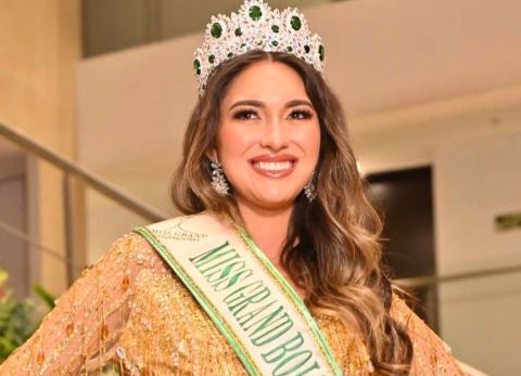 Carolina Granier, Miss Bolivia Grand (Foto: David Condori)