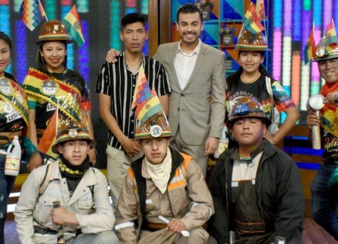 Fraternidad Mineritos Lero Leros (Foto: Red Uno) 