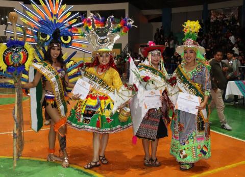 Ñustas de la Festividad Virgen del Amparo (Foto: GAMS)