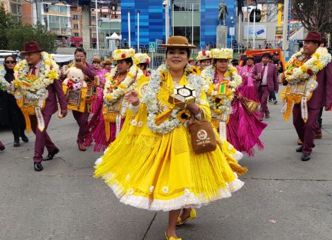 Bloque K-prichosos, Morenada Chacaltaya 97.16 (Foto: Mediabol)