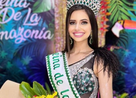 Ana Carolina Egüez, Reina de la Amazonia (Foto: Ana Cuéllar)