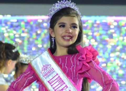 Emilia Díaz, Miss Little Beauty Internacional 2024 (Foto: MBC)