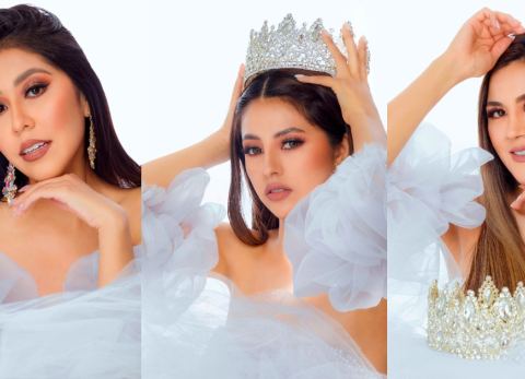 Las representantes de la belleza orureña (Foto: Miss Oruro) 