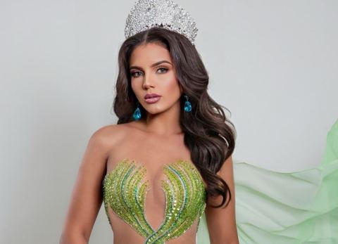 Esthefany Tuma, la Miss Warnes 2024 (Foto: E.T.)