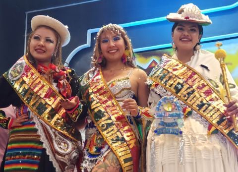 Yessika Villanueva, Valkiria Muriel y Clara Mendoza (Foto: Mediabol)
