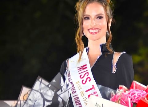 Yessica Ahusermann, Miss Turismo (Foto: NalYim TV)