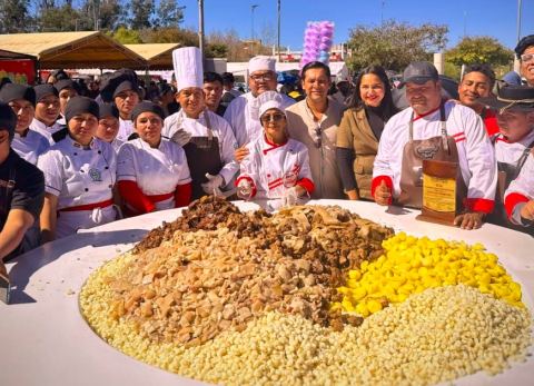 Plato gigante de las costillitas de chancho (Foto: Nushenka Gaite)