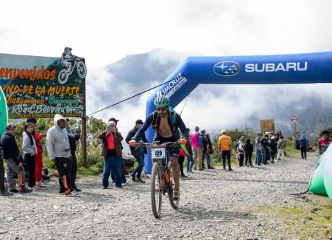 Competencia de ciclismo La Cumbre-Yolosa (Foto: Archivo) 