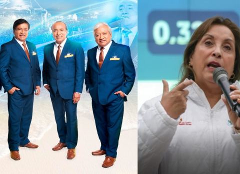 Agua Marina y Dina Boluarte (Composición) 