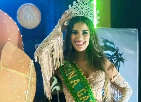 Cidia Davieds, Reina Ganadera del Beni 2025 (Foto: RRSS)