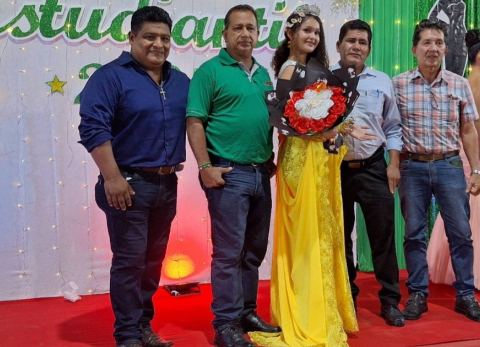 Coronación de Eymi María Madde, en Beni (Foto: Addef-Beni)