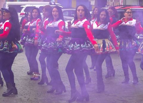 Sambos Caporales Bloque Illimani (Foto: Mediabol) 