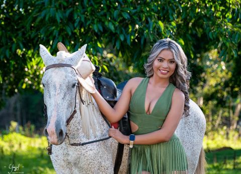 Giada Musua, candidata a Reina Ganadera (Foto: Asogareyes)