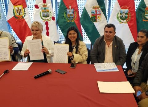 Parlamentarios presentan la Ley del Jaguar (Foto: Cortesía)