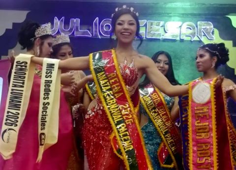 Reina del Anata Carnaval Paceño (Foto: Cortesía) 