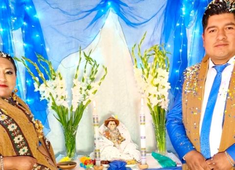 Preste Mayor de festividad Virgen de la Merced (Foto: Cortesía) 