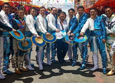 Caporales Reyes de la Tuntuna ENAF (Foto: CENAF) 