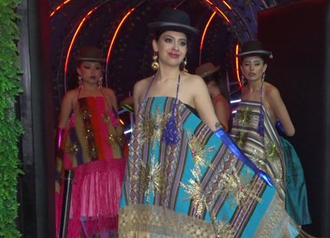 Pasarela de Alejandro Cartagena (Foto: Mediabol) 