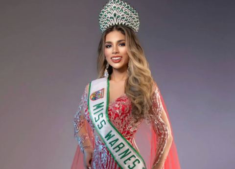 María Rosario Villa, Miss Warnes 2025 (Foto: RRSS)
