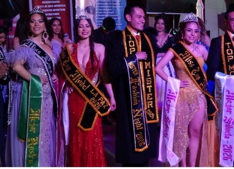 Ganadores Miss y Míster Top Model 2026 (Foto: Mediabol) 