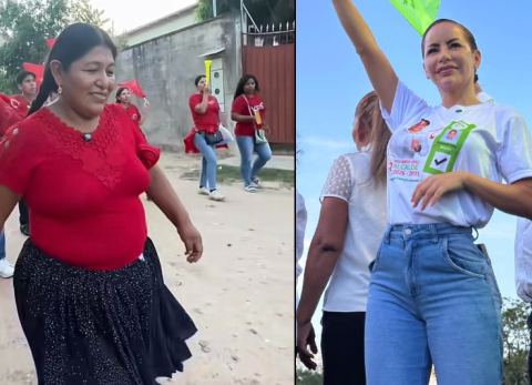 Reina Condarco y Mayte Flores (Foto: Composición)