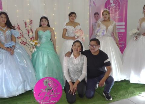 Diseños: Bella Esposa Boutique (Foto: Mediabol) 