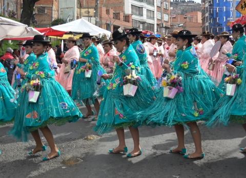 Guías de la morenada para el Gran Poder 2026 (Foto: Mediabol)