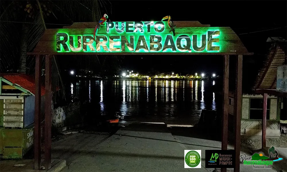 Ingreso al Puerto de Ruerrenabaque