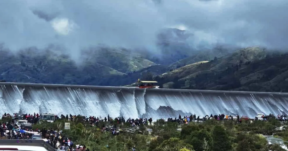 Represa artificial de Corani, Colomi (Foto: Aslenid OB)