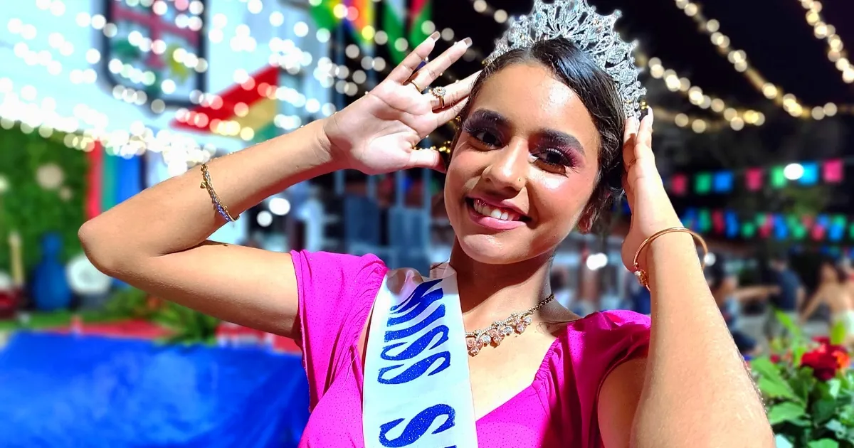Andrea Montero, Miss Santa Rosa del Sara (Foto: Al Ritmo de Kiko